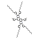 Quinoxalino[6,5-f]quinoxaline, 6,12-bis(5-bromo-2-thienyl)-2,3,8,9-tetrakis(5-octyl-2-thienyl)-