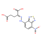 Pentanedioic acid, 2-[2-(7-nitro-2,1,3-benzothiadiazol-4-yl)hydrazinylidene]-