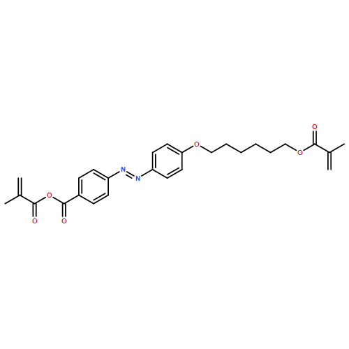 Benzoic acid, 4-[2-[4-[[6-[(2-methyl-1-oxo-2-propen-1-yl)oxy]hexyl]oxy]phenyl]diazenyl]-, anhydride with 2-methyl-2-propenoic acid 