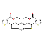 3-Thiophenecarboxylic acid, 2,2'-benzo[1,2-b:4,5-b']dithiophene-2,6-diylbis-, 3,3'-diethyl ester 