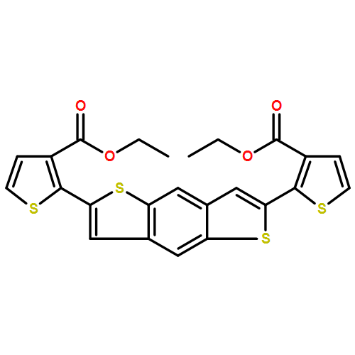 3-Thiophenecarboxylic acid, 2,2'-benzo[1,2-b:4,5-b']dithiophene-2,6-diylbis-, 3,3'-diethyl ester 