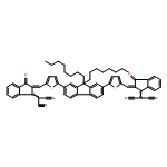 Propanedinitrile, 2,2'-[(9,9-dioctyl-9H-fluorene-2,7-diyl)bis[5,2-thiophenediyl-(Z)-methylidyne(3-oxo-1H-indene-2,1(3H)-diylidene)]]bis- 