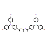 Benzenamine, 4,4'-thiazolo[5,4-d]thiazole-2,5-diylbis[N,N-bis(4-bromophenyl)- 