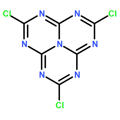 1,3,4,6,7,9,9b-Heptaazaphenalene, 2,5,8-trichloro-