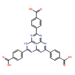 4,4',4''-(1,3,4,6,7,9,9b-heptaazaphenalene-2,5,8-triyl)tris-Benzoic acid