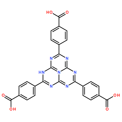 4,4',4''-(1,3,4,6,7,9,9b-heptaazaphenalene-2,5,8-triyl)tris-Benzoic acid