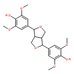 Phenol, 4,4'-(tetrahydro-1H,3H-furo[3,4-c]furan-1,4-diyl)bis[2,6-dimethoxy-, (1R,3aS,4R,6aS)-rel-