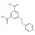 1,3-Benzenedicarboxylic acid, 5-(4-pyridinylmethoxy)-