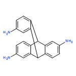 9,10[1',2']-Benzenoanthracene-2,6,14-triamine, 9,10-dihydro-