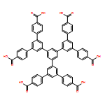 [1,1':3',1'':3'',1''':3''',1''''-Quinquephenyl]-4,4''''-dicarboxylic acid, 5',5'''-bis(4-carboxyphenyl)-5''-(4,4''-dicarboxy[1,1':3',1''-terphenyl]-5'-yl)-