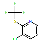 3-CHLORO-2-[(TRIFLUOROMETHYL)SULFANYL]PYRIDINE