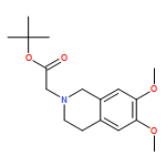 2-METHYL-2-PROPANYL (6,7-DIMETHOXY-3,4-DIHYDRO-2(1H)-ISOQUINOLINYL)ACETATE