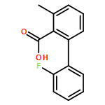 2-(2-FLUOROPHENYL)-6-METHYLBENZOIC ACID