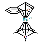 Ruthenium, [(1,2,3,3a,7a-η)-1H-inden-1-yl][(1,2,3,4,5-η)-1,2,3,4,5-pentamethyl-2,4-cyclopentadien-1-yl]-