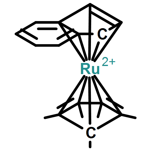 Ruthenium, [(1,2,3,3a,7a-η)-1H-inden-1-yl][(1,2,3,4,5-η)-1,2,3,4,5-pentamethyl-2,4-cyclopentadien-1-yl]-