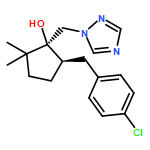 (1S,5R)-5-[(4-CHLOROPHENYL)METHYL]-2,2-DIMETHYL-1-(1,2,4-TRIAZOL-1-YLMETHYL)CYCLOPENTAN-1-OL