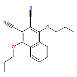 1,4-DIPROPOXYNAPHTHALENE-2,3-DICARBONITRILE