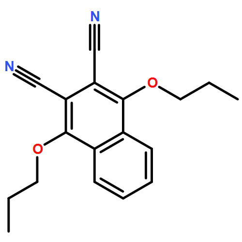 1,4-DIPROPOXYNAPHTHALENE-2,3-DICARBONITRILE