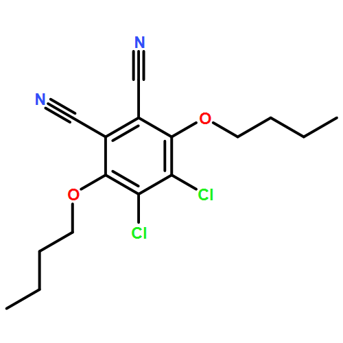 3,6-DIBUTOXY-4,5-DICHLOROBENZENE-1,2-DICARBONITRILE