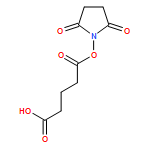 5-(2,5-DIOXOPYRROLIDIN-1-YL)OXY-5-OXOPENTANOIC ACID