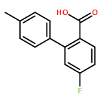 4-FLUORO-2-(4-METHYLPHENYL)BENZOIC ACID