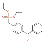 Phosphonic acid, P-[(4-benzoylphenyl)methyl]-, diethyl ester