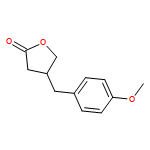 4-[(4-METHOXYPHENYL)METHYL]OXOLAN-2-ONE