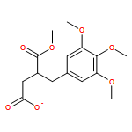 4-METHOXY-4-OXO-3-[(3,4,5-TRIMETHOXYPHENYL)METHYL]BUTANOATE