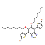 2,1,3-Benzothiadiazole, 4,7-bis(5-bromo-2-thienyl)-5,6-bis(octyloxy)-