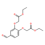 ETHYL 2-[2-(2-ETHOXY-2-OXOETHOXY)-4-FORMYLPHENOXY]ACETATE