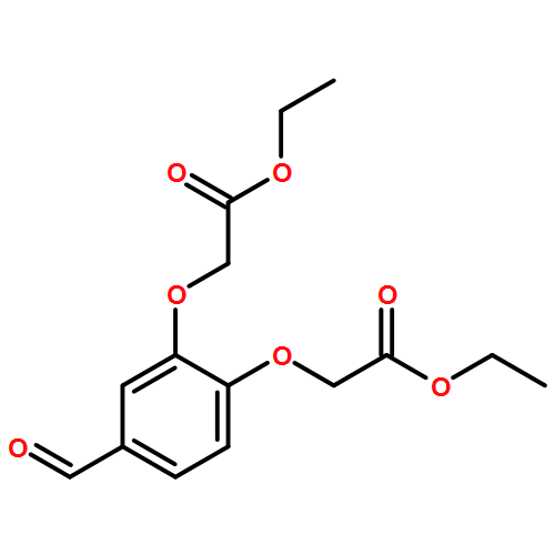 ETHYL 2-[2-(2-ETHOXY-2-OXOETHOXY)-4-FORMYLPHENOXY]ACETATE