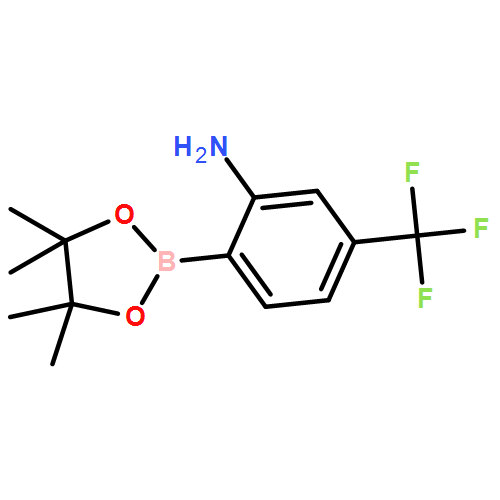 2-(4,4,5,5-TETRAMETHYL-1,3,2-DIOXABOROLAN-2-YL)-5-(TRIFLUOROMETHYL)ANILINE