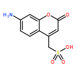 2H-1-Benzopyran-4-methanesulfonicacid, 7-amino-2-oxo-