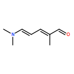 5-(DIMETHYLAMINO)-2-METHYLPENTA-2,4-DIENAL