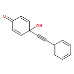 4-HYDROXY-4-(2-PHENYLETHYNYL)CYCLOHEXA-2,5-DIEN-1-ONE