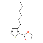 2-(3-HEXYLTHIOPHEN-2-YL)-1,3-DIOXOLANE