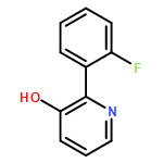 2-(2-FLUOROPHENYL)PYRIDIN-3-OL