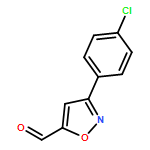 3-(4-CHLOROPHENYL)-1,2-OXAZOLE-5-CARBALDEHYDE