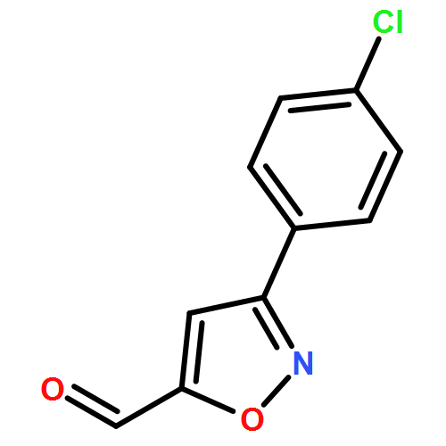 3-(4-CHLOROPHENYL)-1,2-OXAZOLE-5-CARBALDEHYDE