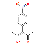 4-HYDROXY-3-(4-NITROPHENYL)PENT-3-EN-2-ONE