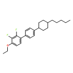 1-ETHOXY-2,3-DIFLUORO-4-[4-(4-PENTYLCYCLOHEXYL)PHENYL]BENZENE