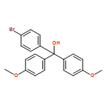 Benzenemethanol, 4-bromo-α,α-bis(4-methoxyphenyl)-