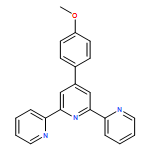 2,2':6',2''-Terpyridine, 4'-(4-methoxyphenyl)-