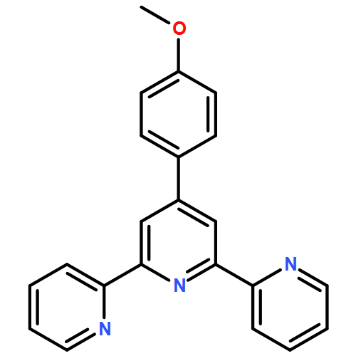 2,2':6',2''-Terpyridine, 4'-(4-methoxyphenyl)-