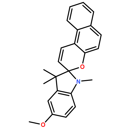 Spiro[2H-indole-2,3'-[3H]naphtho[2,1-b]pyran], 1,3-dihydro-5-methoxy-1,3,3-trimethyl-