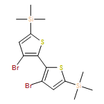 2,2'-Bithiophene, 3,3'-dibromo-5,5'-bis(trimethylsilyl)-