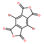 1H,3H-Benzo[1,2-c:4,5-c']difuran-1,3,5,7-tetrone, 4,8-dibromo-