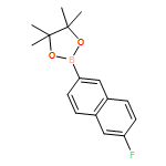 1,3,2-Dioxaborolane, 2-(6-fluoro-2-naphthalenyl)-4,4,5,5-tetramethyl-