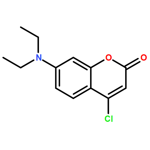 2H-1-Benzopyran-2-one,4-chloro-7-(diethylamino)-