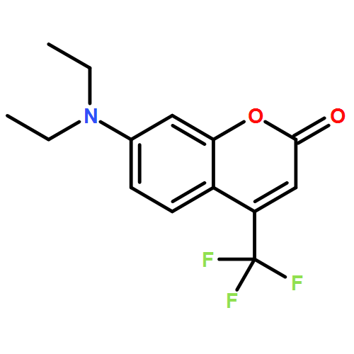 7-(diethylamino)-4-(trifluoromethyl)chromen-2-one